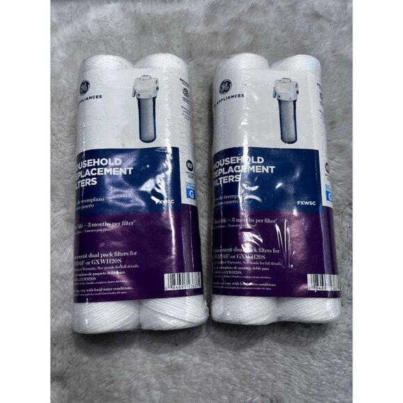 GE Household Replacement Water Filters GXWH20S or GXWH04F Dual Pack - Picture 1 of 5